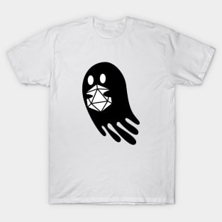 Ghost Carrying D20 Dice T-Shirt